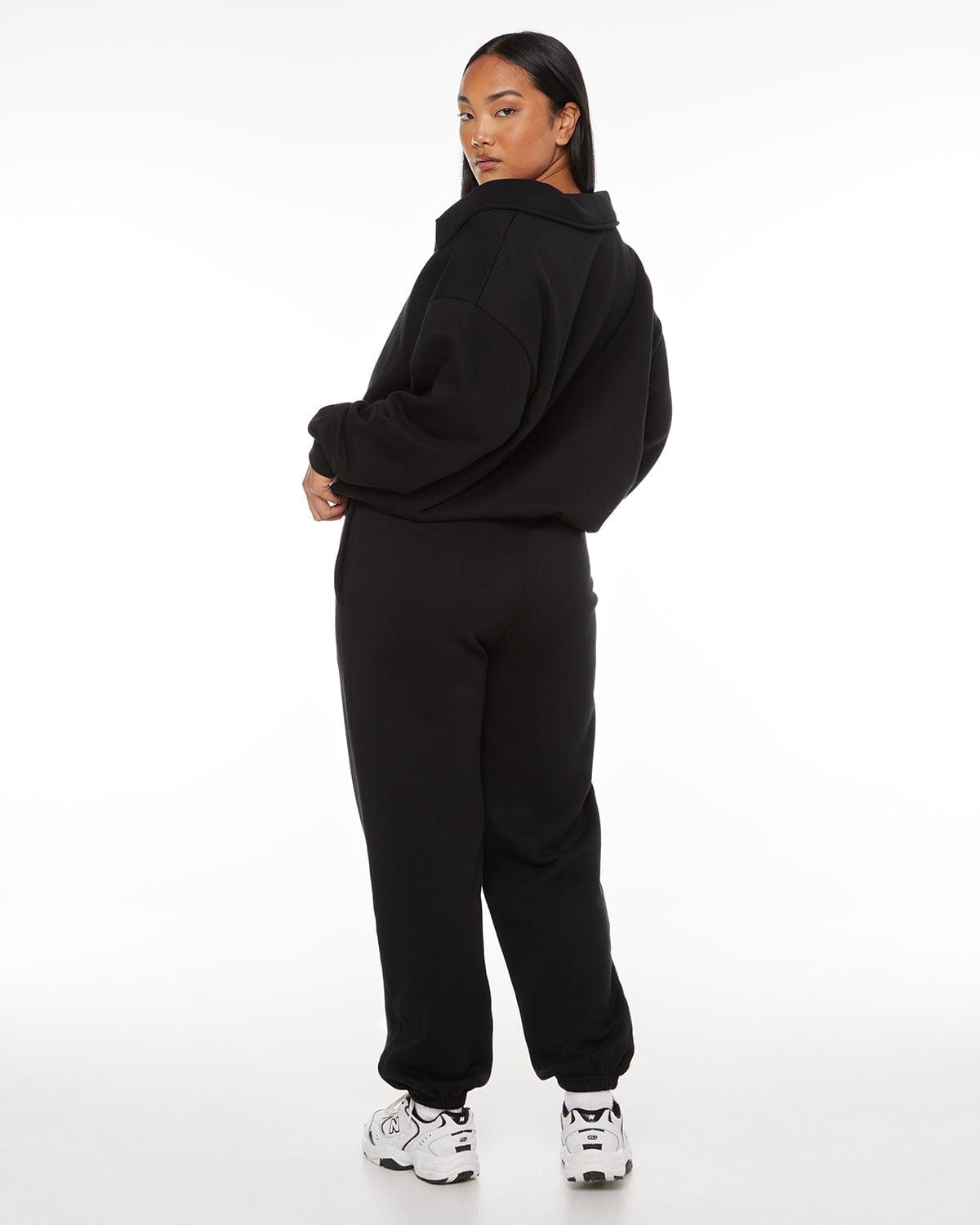 Oversized Sweatpant | Black sold by Crop Shop Boutique product image thumbnail 7