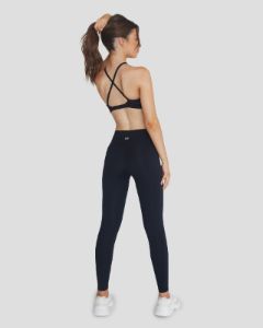 Serenity Drawstring Leggings | Black sold by Crop Shop Boutique