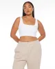 Freedom Pia Crop | White sold by Crop Shop Boutique