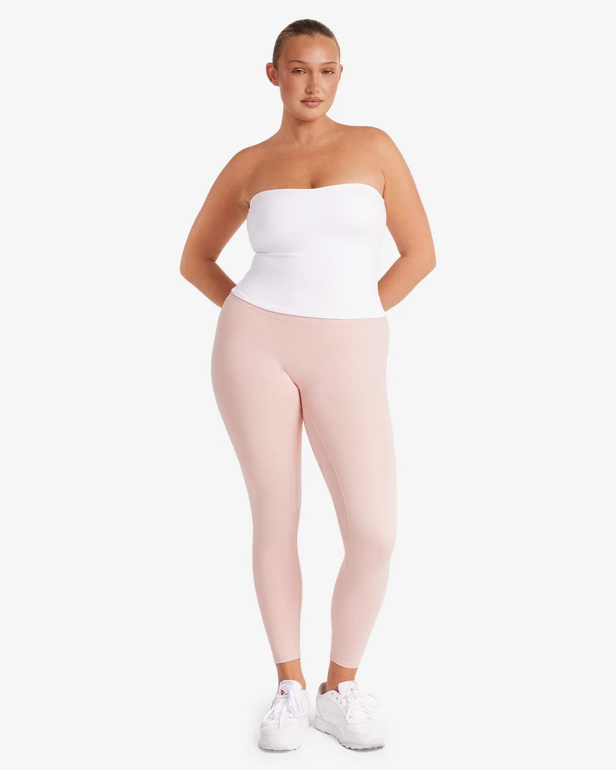 Serenity Scrunch Leggings | Blush sold by Crop Shop Boutique