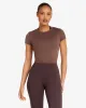 Air Tee | Espresso sold by Crop Shop Boutique