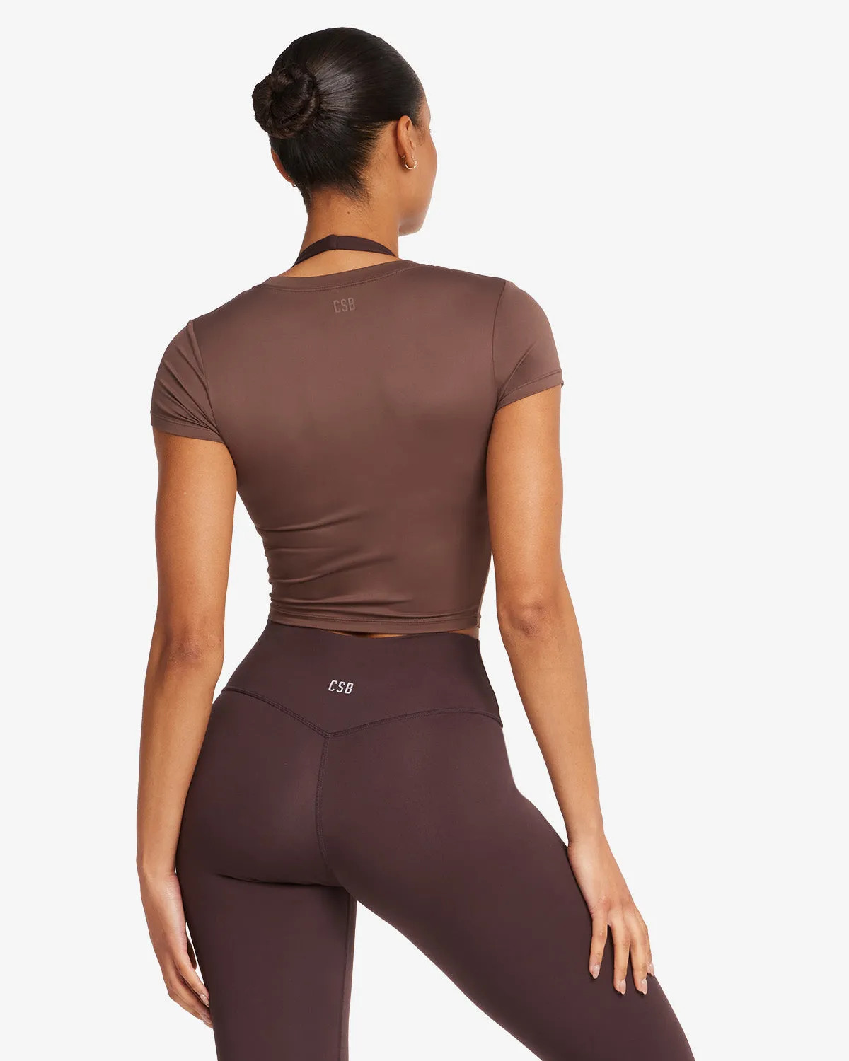 Air Tee | Espresso sold by Crop Shop Boutique product image thumbnail 2