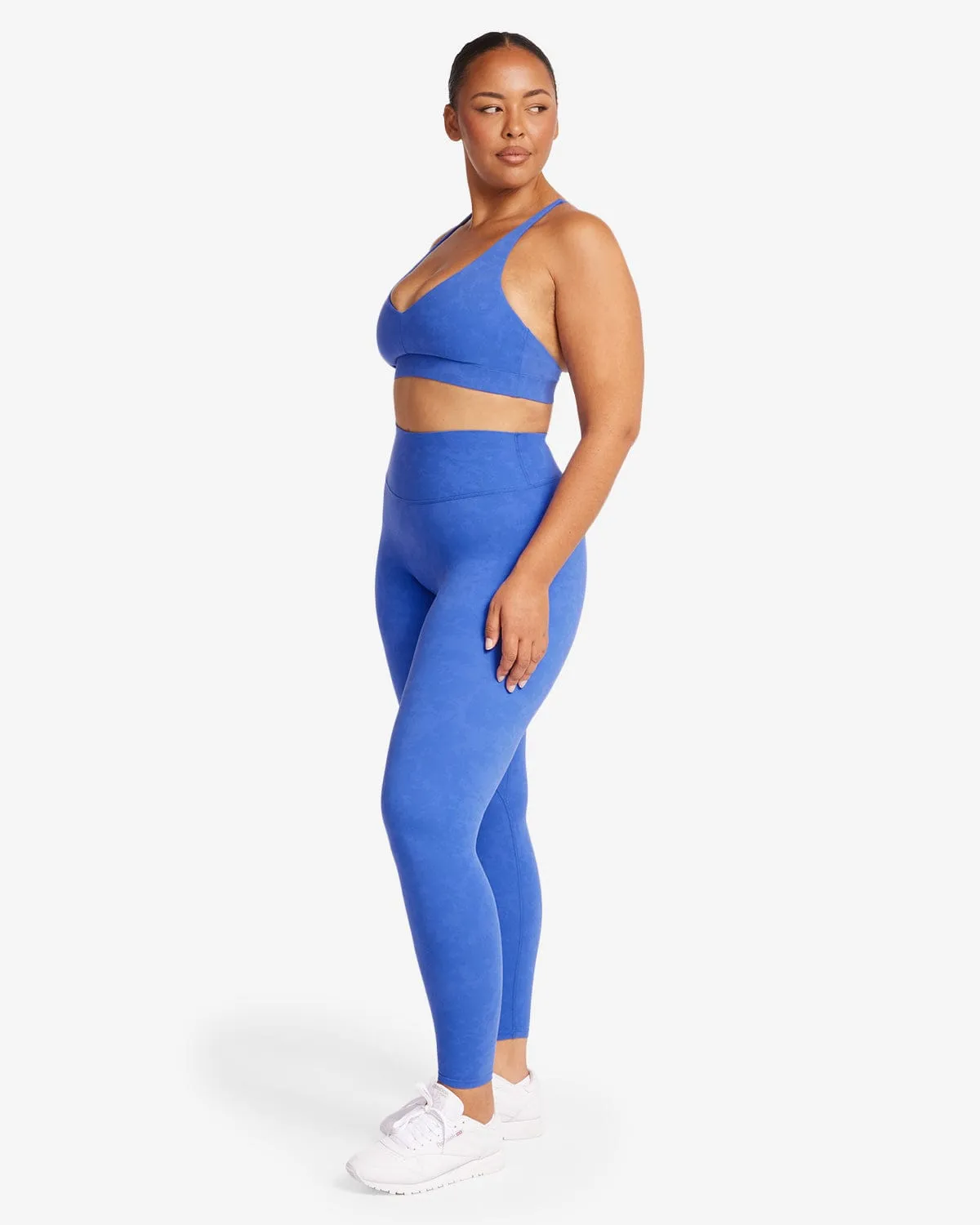 Fade Leggings | Royal sold by Crop Shop Boutique product image thumbnail 3
