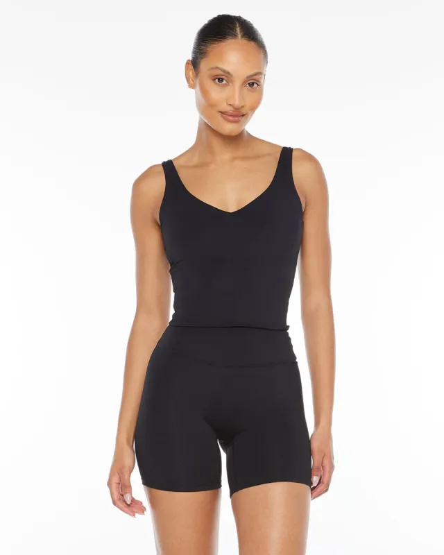 Freedom Essential Tank | Black made by Crop Shop Boutique