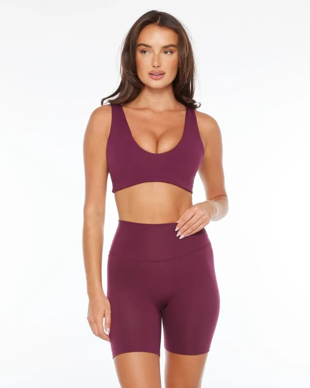 Imperfect - Serenity Sadie Crop | Sangria sold by Crop Shop Boutique