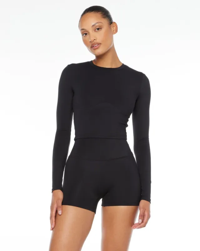 Freedom Nora Long Sleeve | Black sold by Crop Shop Boutique
