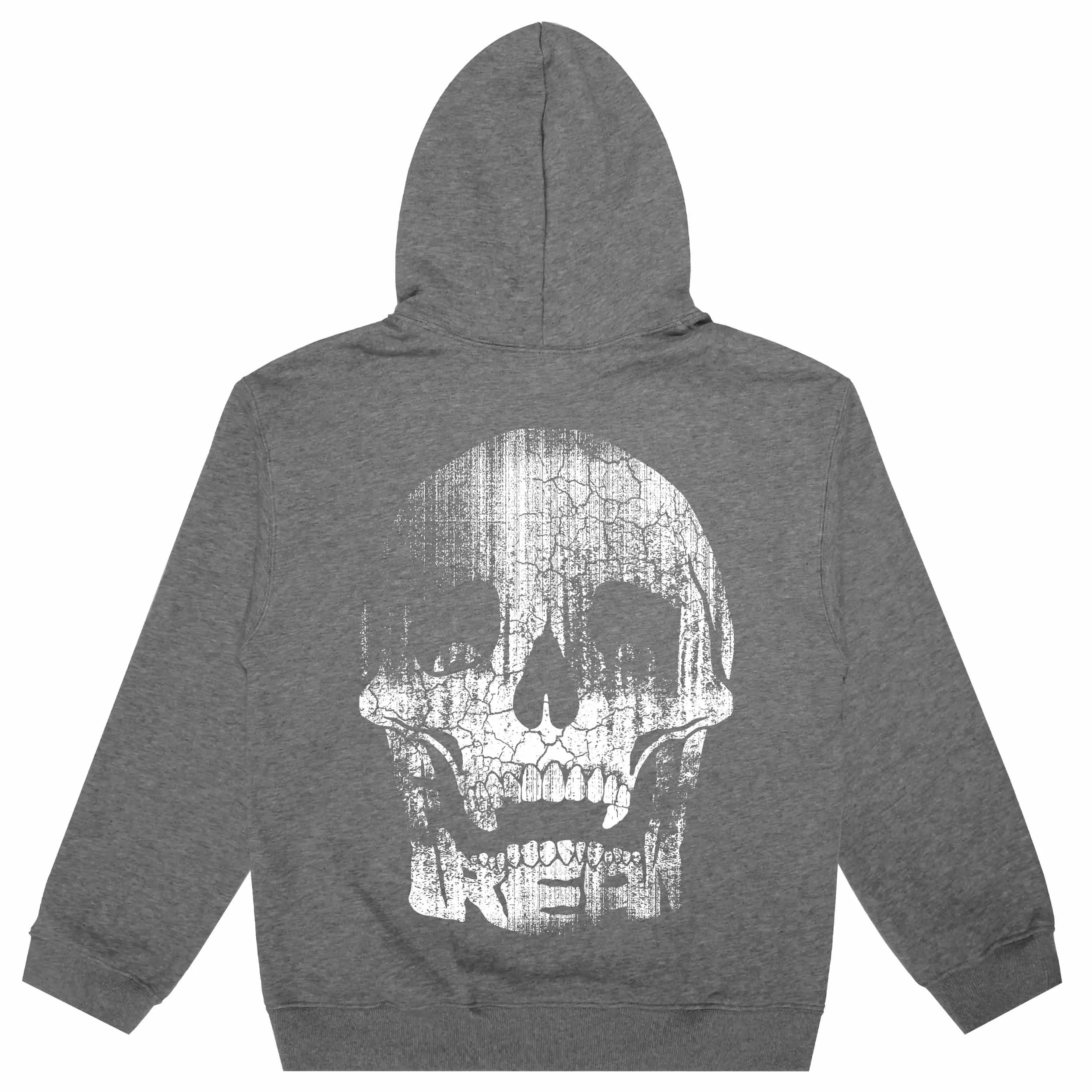 PREMIUM FCKED UP LOGO HOODIE (ASH GREY) sold by Freak product image thumbnail 2