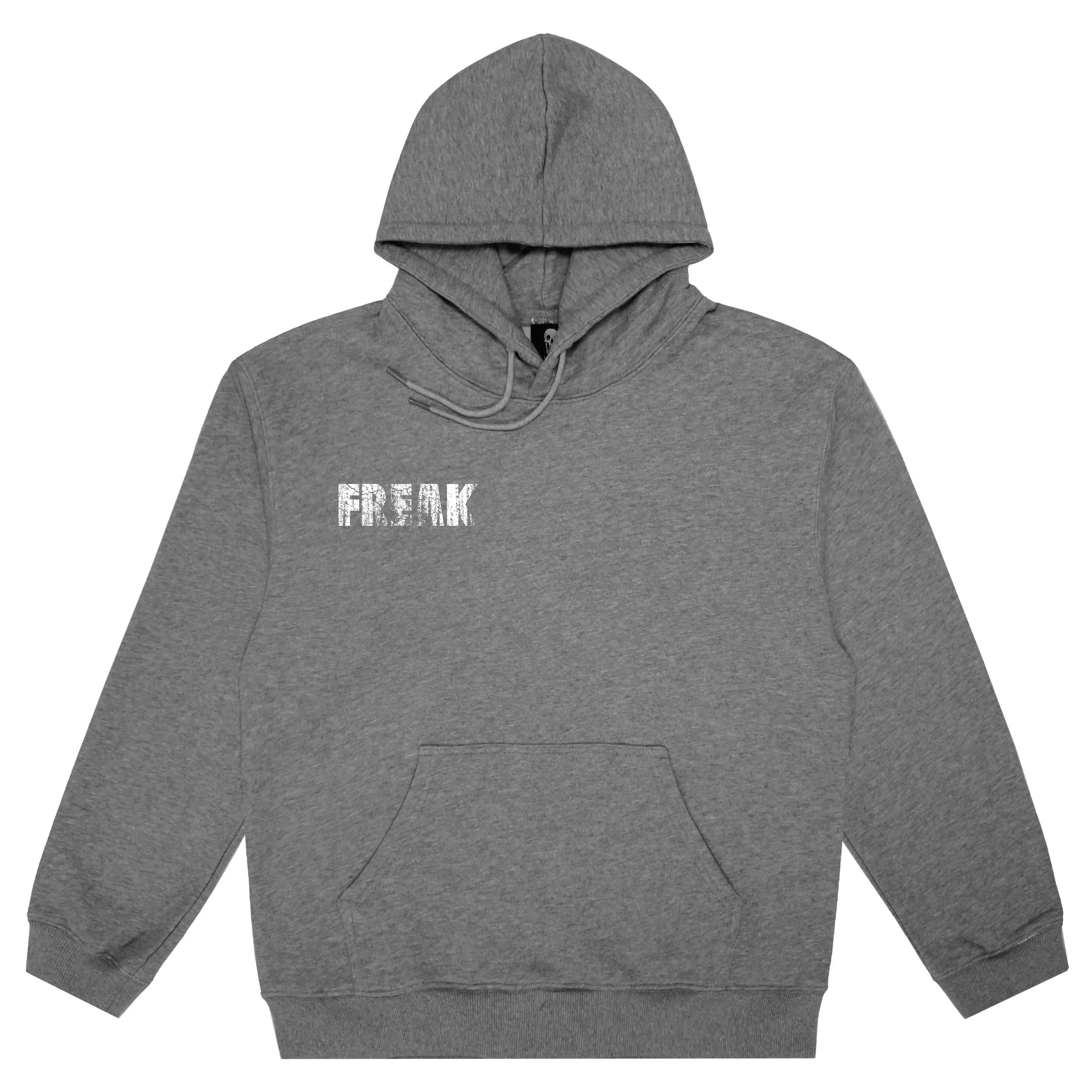 PREMIUM FCKED UP LOGO HOODIE (ASH GREY) sold by Freak