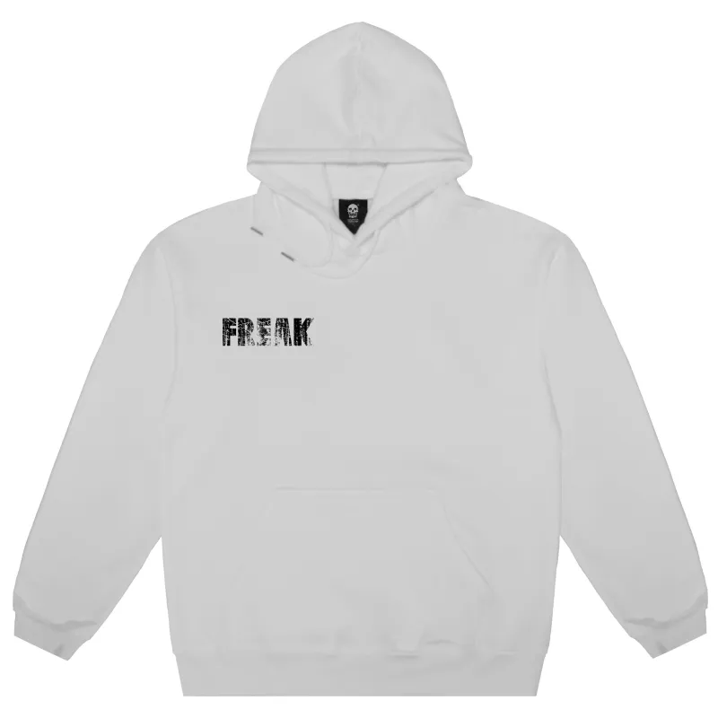 PREMIUM FCKED UP LOGO HOODIE (WHITE) sold by Freak