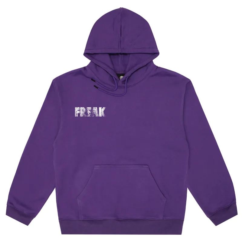 PREMIUM FCKED UP LOGO HOODIE (PURPLE) sold by Freak