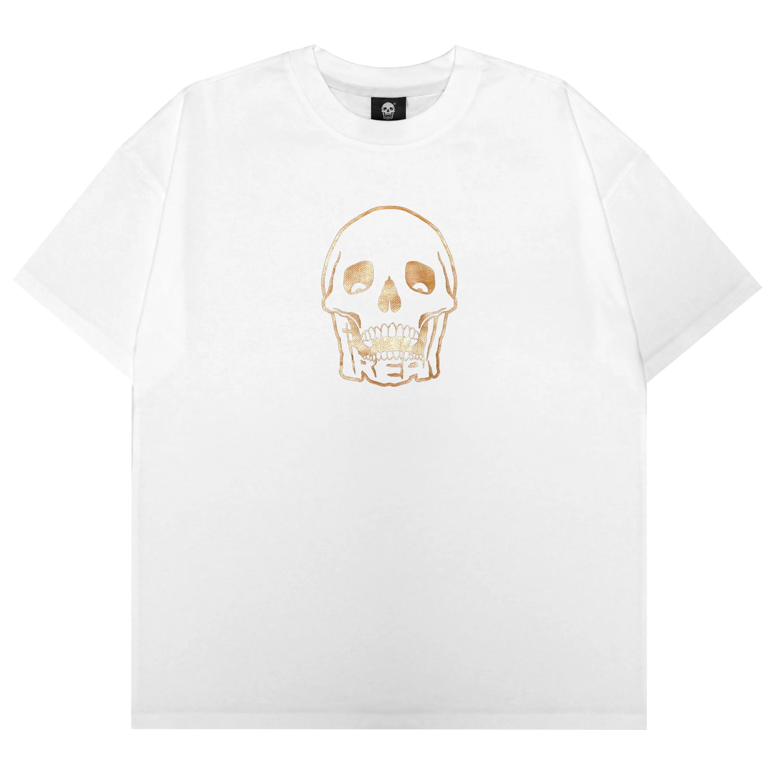 PREMIUM BRONZE LOGO TEE (WHITE) sold by Freak