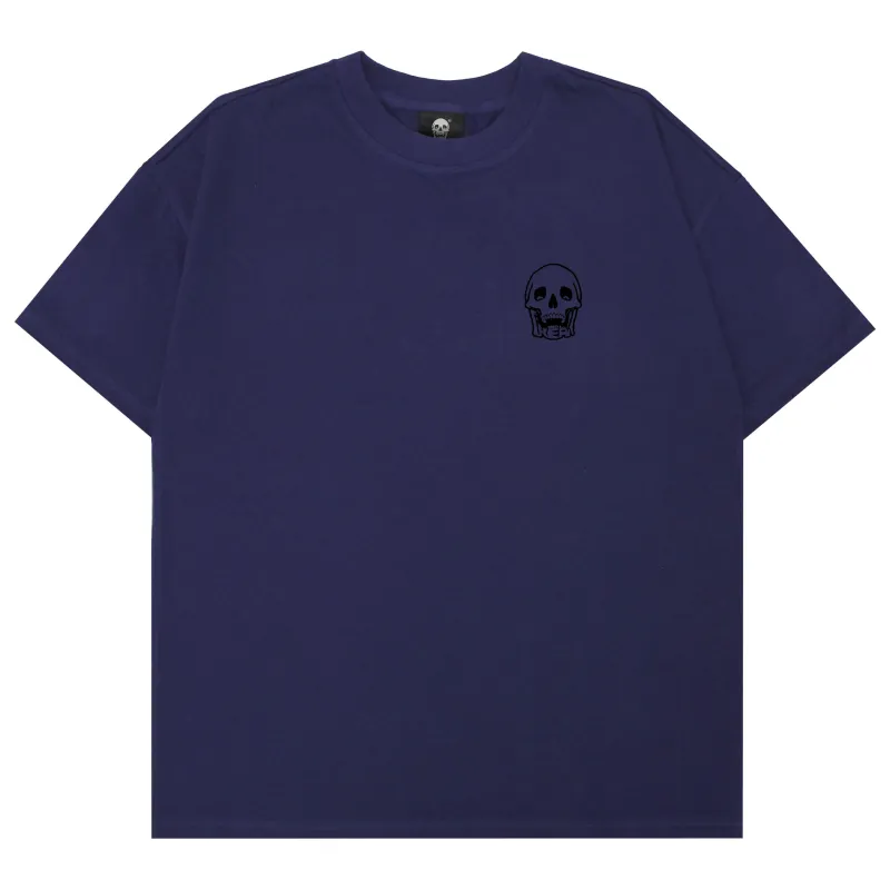 PREMIUM RHINESTONE LOGO TEE (VIOLET BLUE) sold by Freak