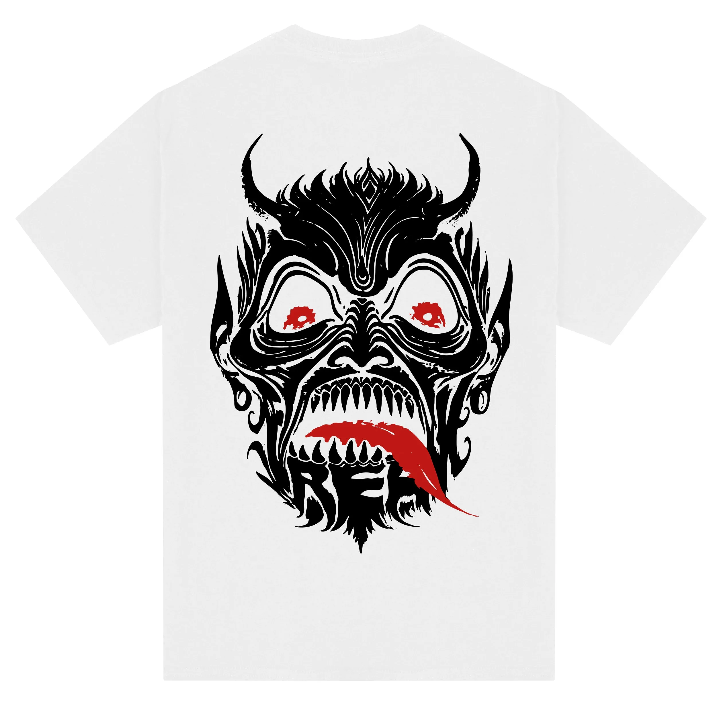 DEVIL LOGO TEE (WHITE) sold by Freak product image thumbnail 2