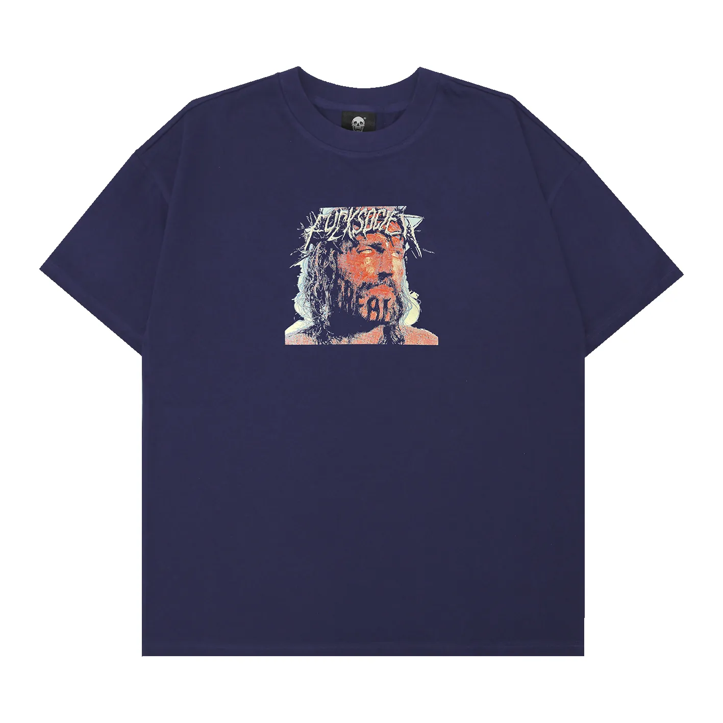 PREMIUM FUCK SOCIETY JESUS TEE (VIOLET BLUE) sold by Freak