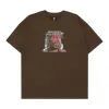 PREMIUM FUCK SOCIETY JESUS TEE (BROWN) sold by Freak