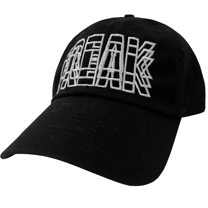 TRIPLE LOGO CAP (BLACK) sold by Freak