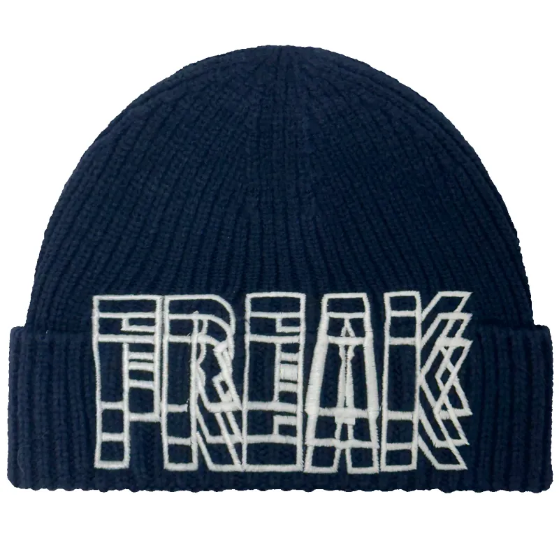 TRIPLE LOGO HAT (DARK BLUE) sold by Freak