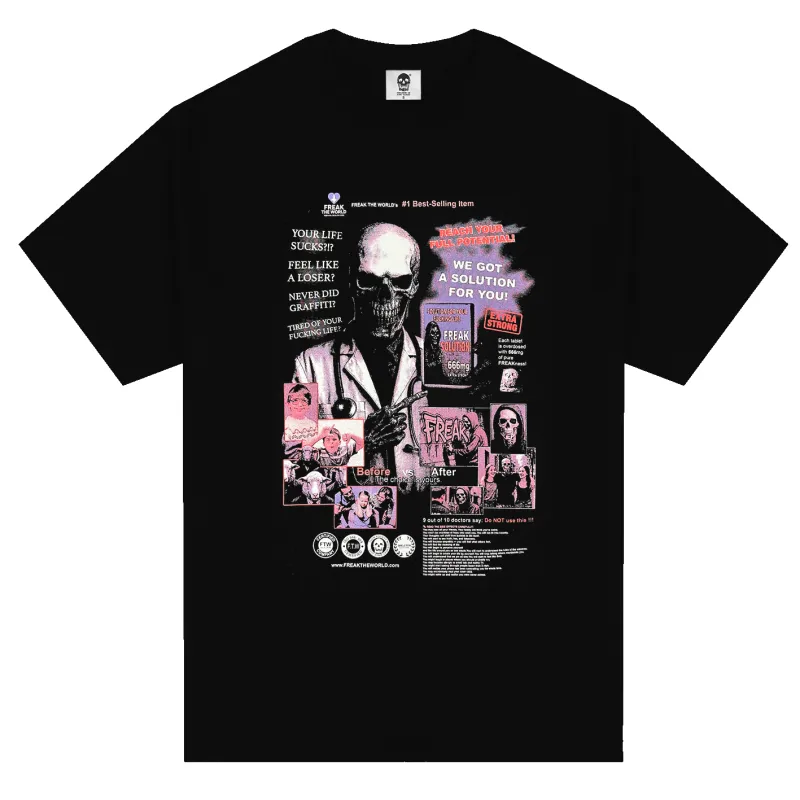 DR. FREAK TEE (BLACK) sold by Freak