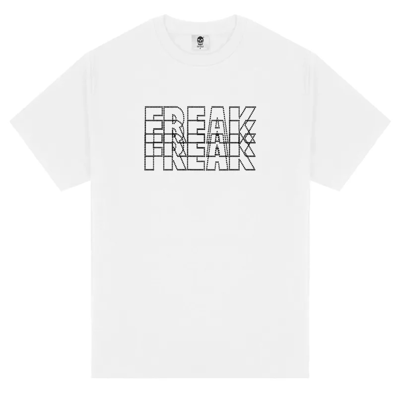 TRIPLE LOGO TEE (WHITE) sold by Freak