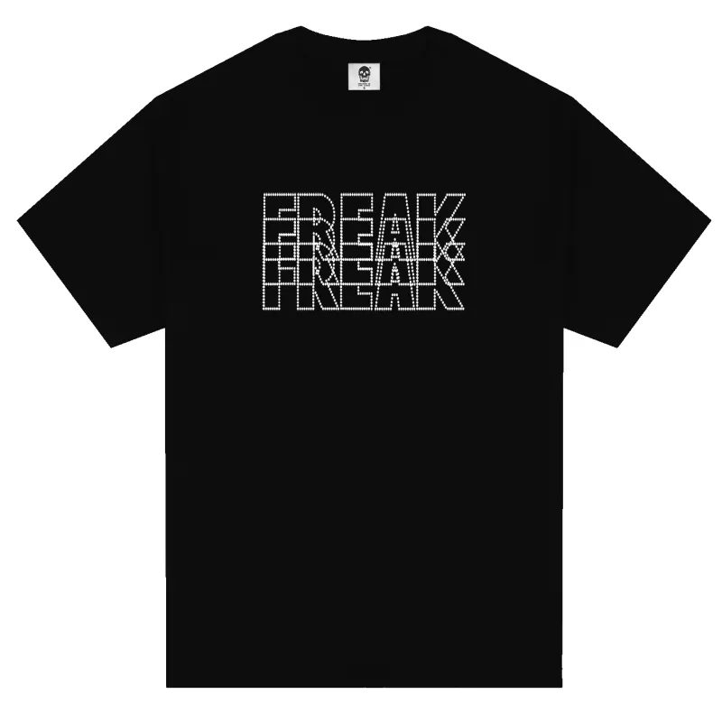 TRIPLE LOGO TEE (BLACK) sold by Freak