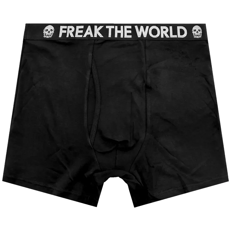 FTW FONT BOXER SET (BLACK) made by Freak