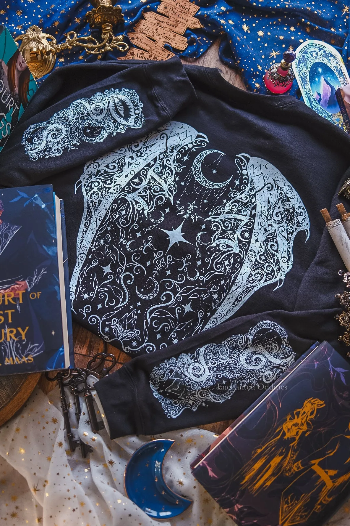 *imperfect* Stars Eternal Crewneck sold by Enchanted Oddities