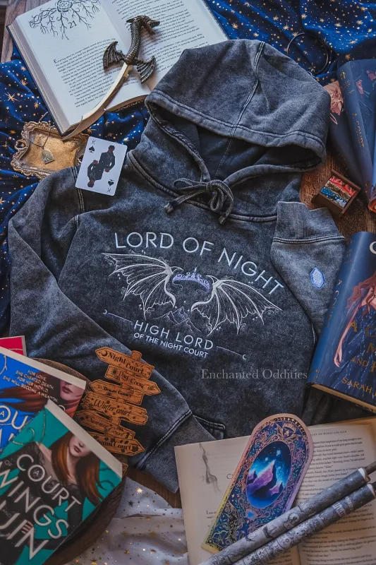 *imperfect* Lord of Night Hoodie sold by Enchanted Oddities