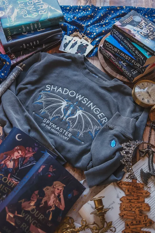 *imperfect* Shadowsinger Crewneck sold by Enchanted Oddities