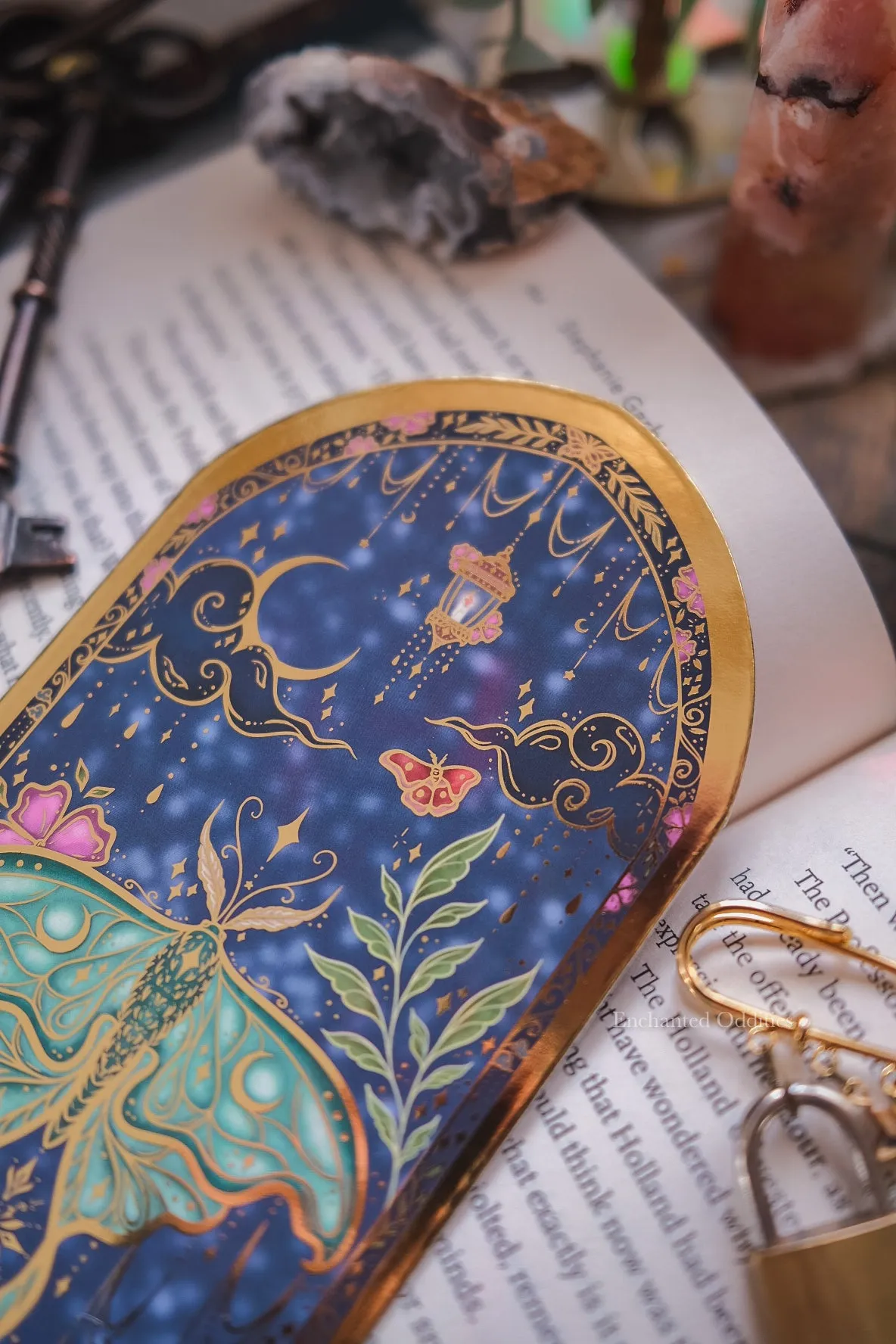 Enchanted Moth Bookmark sold by Enchanted Oddities product image thumbnail 3
