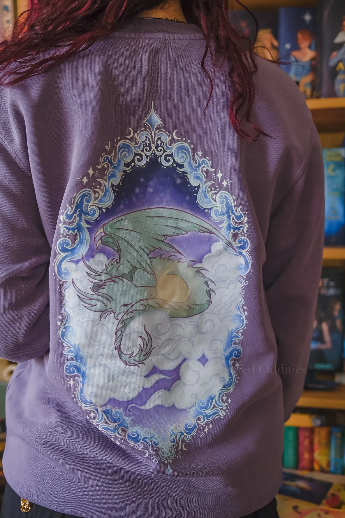Nightfall Dragon crewneck sold by Enchanted Oddities product image thumbnail 2