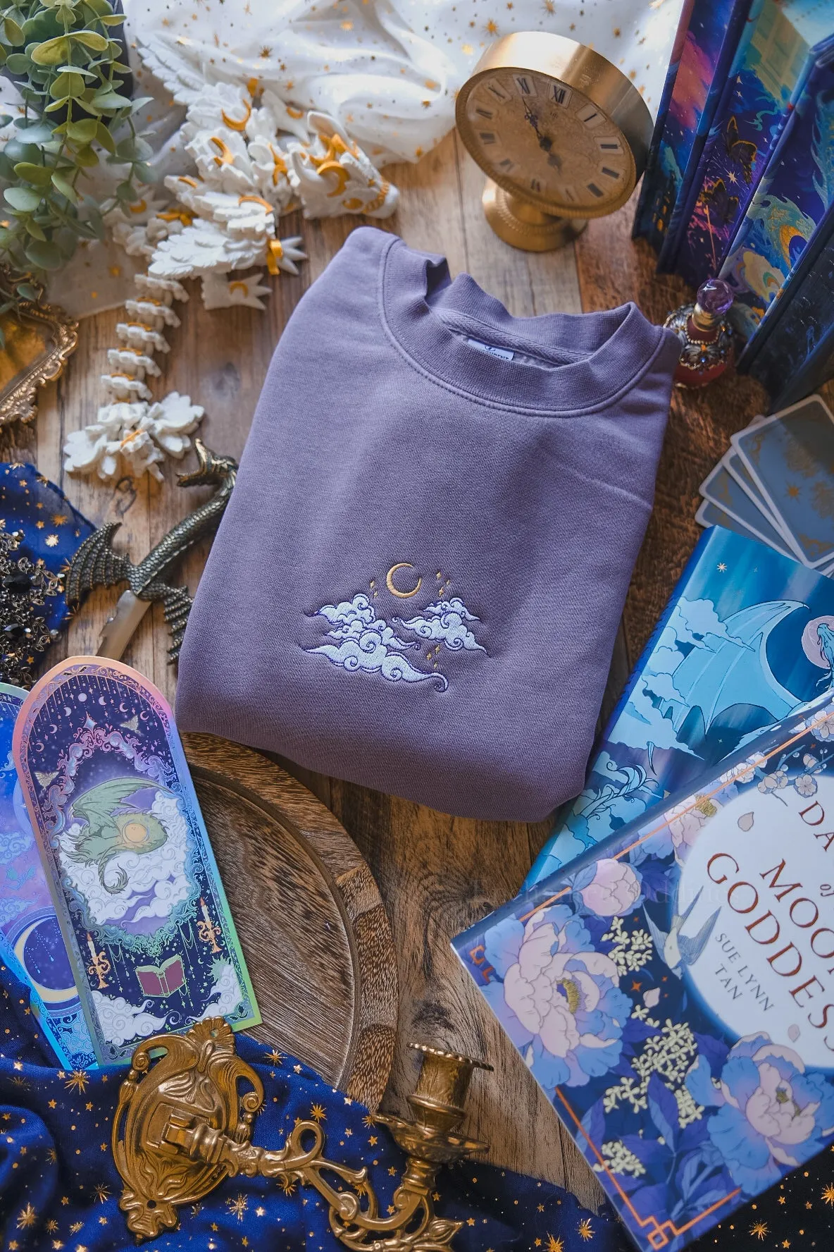 Nightfall Dragon crewneck sold by Enchanted Oddities