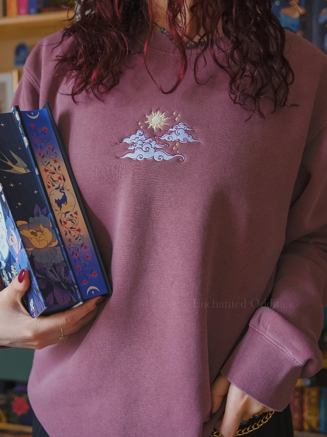 Dusk Dragon crewneck sold by Enchanted Oddities product image thumbnail 3