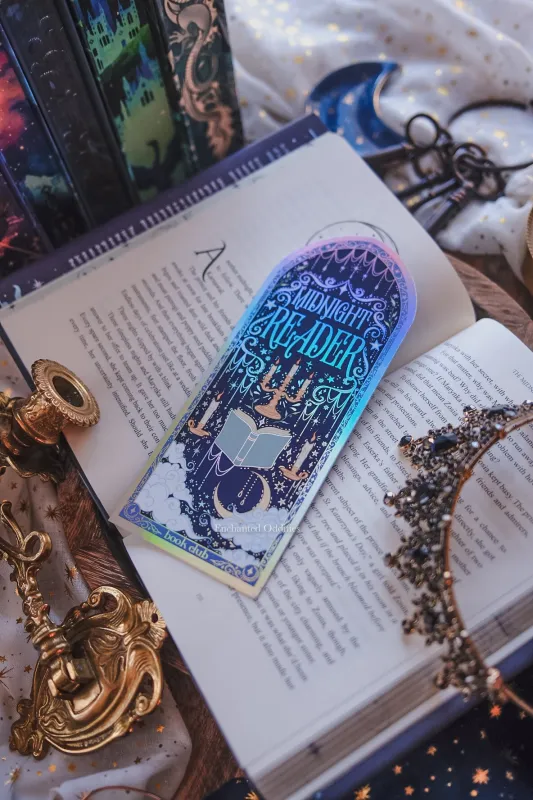 Midnight Reader bookmark sold by Enchanted Oddities