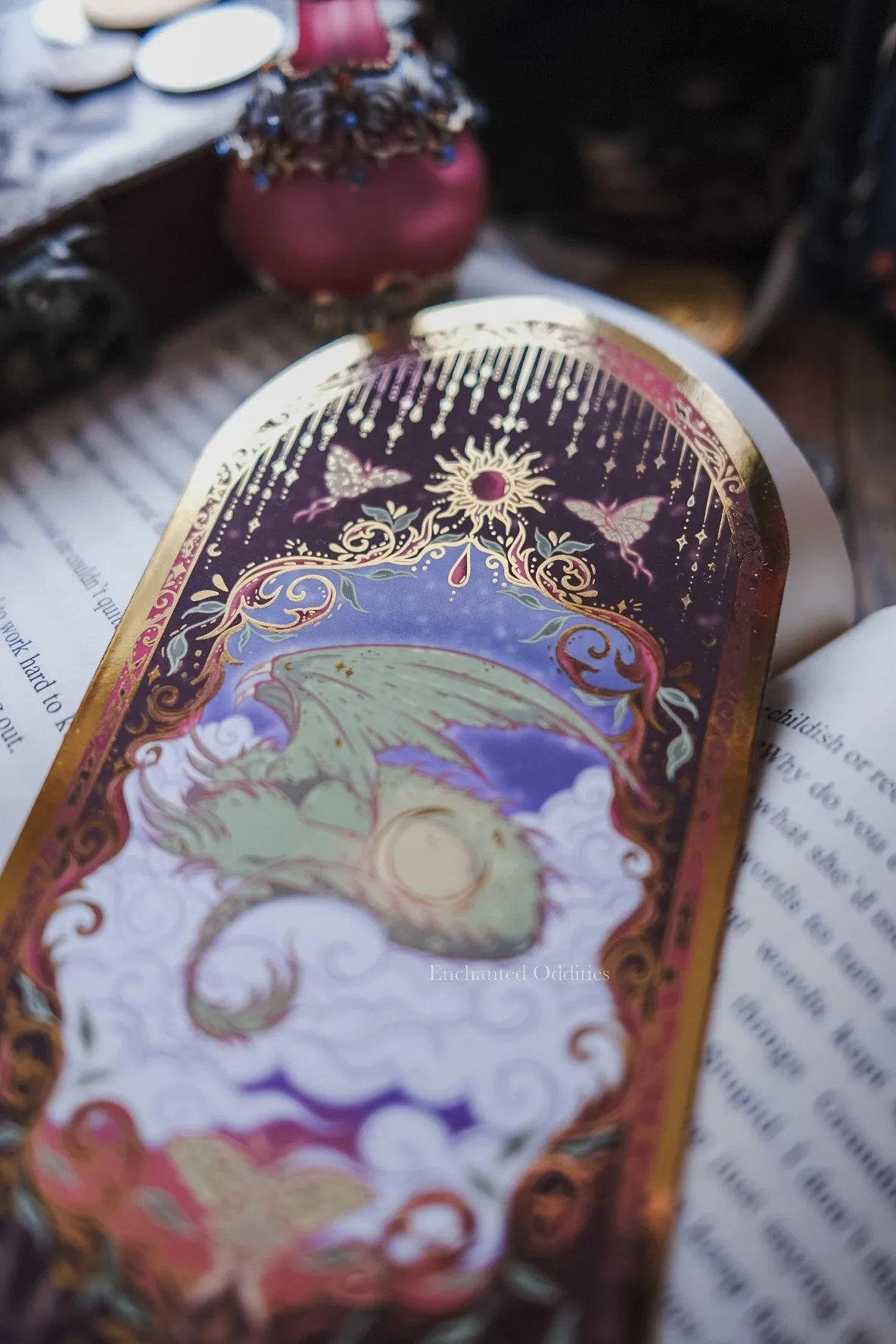 Dusk Dragon Bookmark sold by Enchanted Oddities product image thumbnail 3