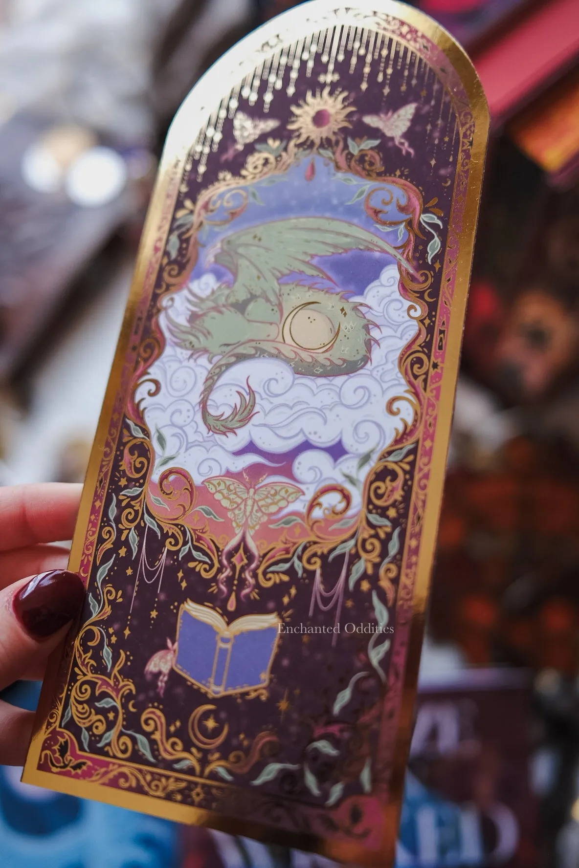 Dusk Dragon Bookmark sold by Enchanted Oddities product image thumbnail 5