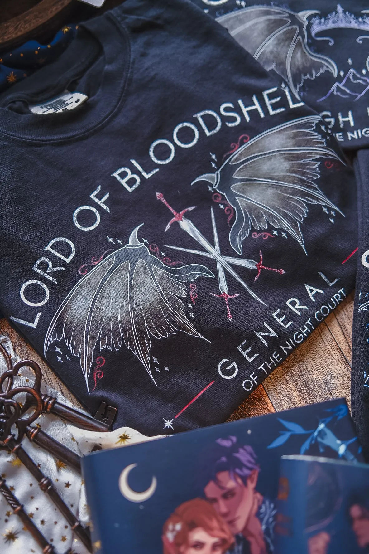 Lord of Bloodshed printed tee sold by Enchanted Oddities product image thumbnail 2