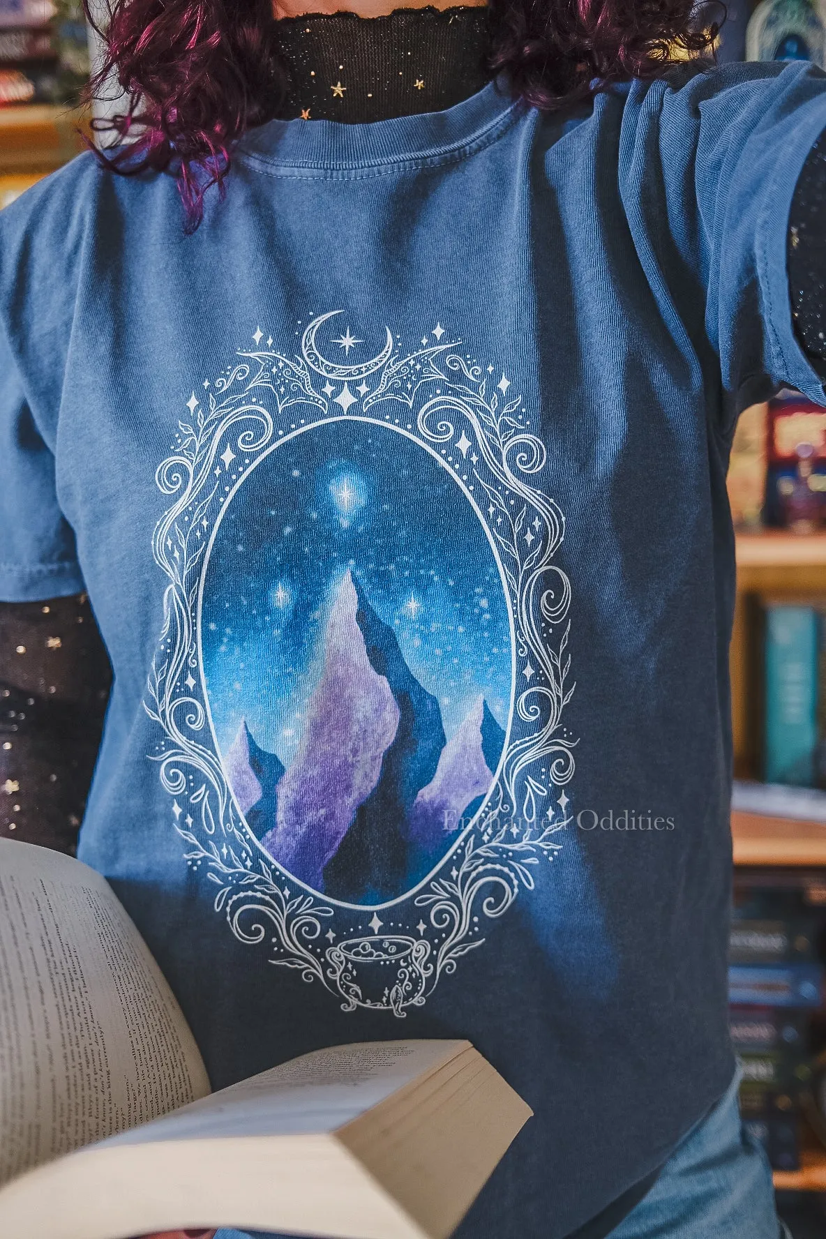 Starlight City printed tee sold by Enchanted Oddities product image thumbnail 2