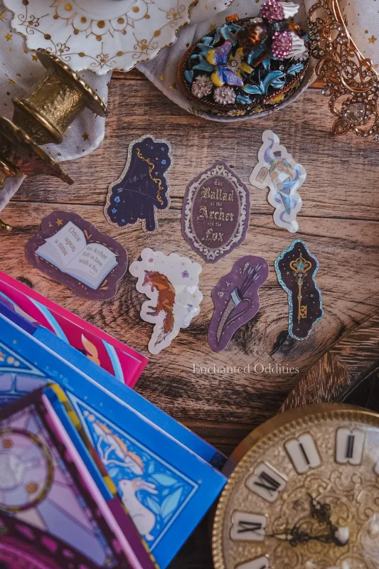 The Ballad Mini Sticker Pack sold by Enchanted Oddities
