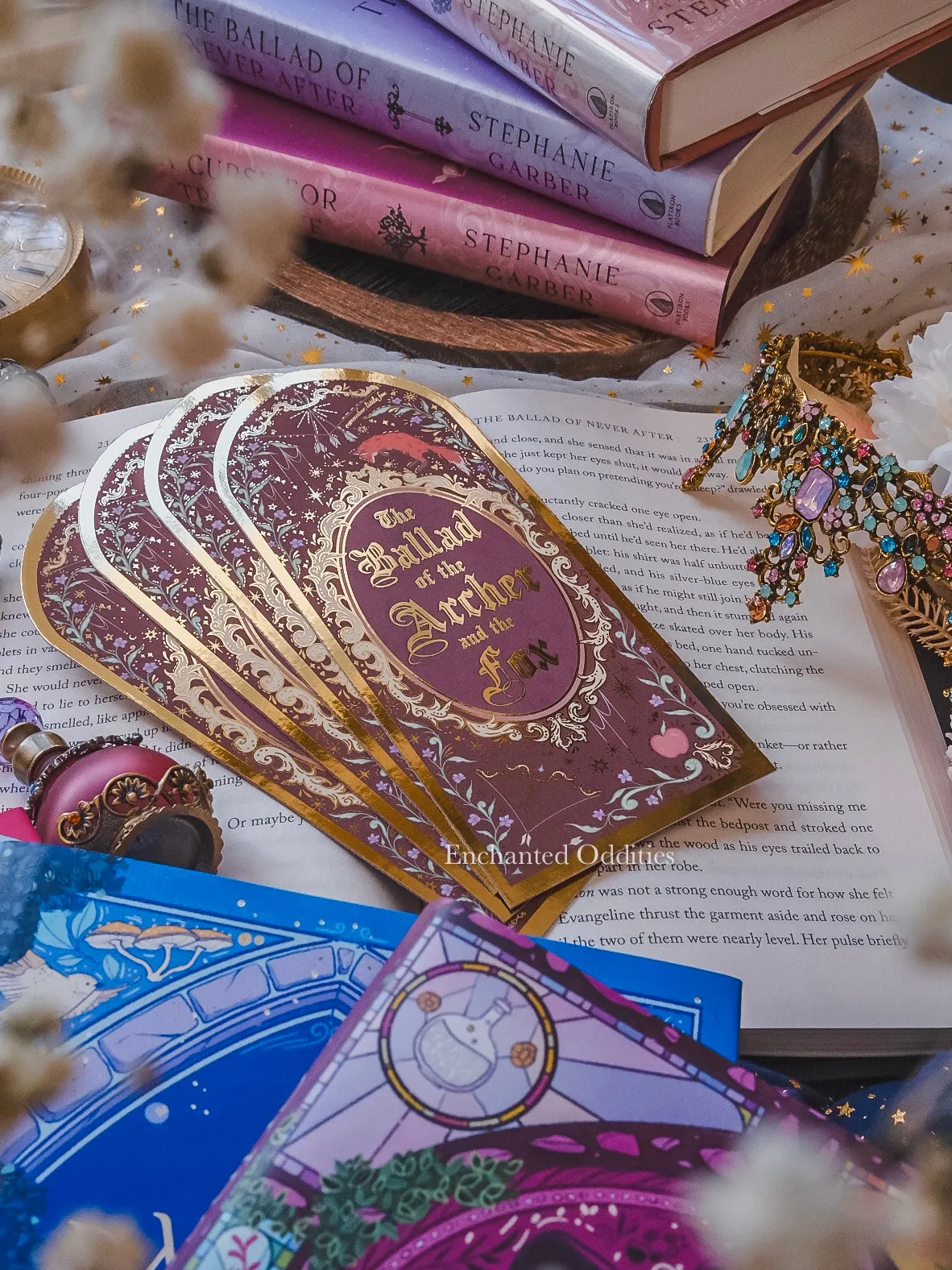 Archer & the Fox bookmark sold by Enchanted Oddities