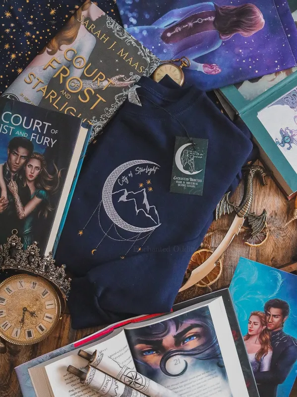 Velaris Crewneck sold by Enchanted Oddities