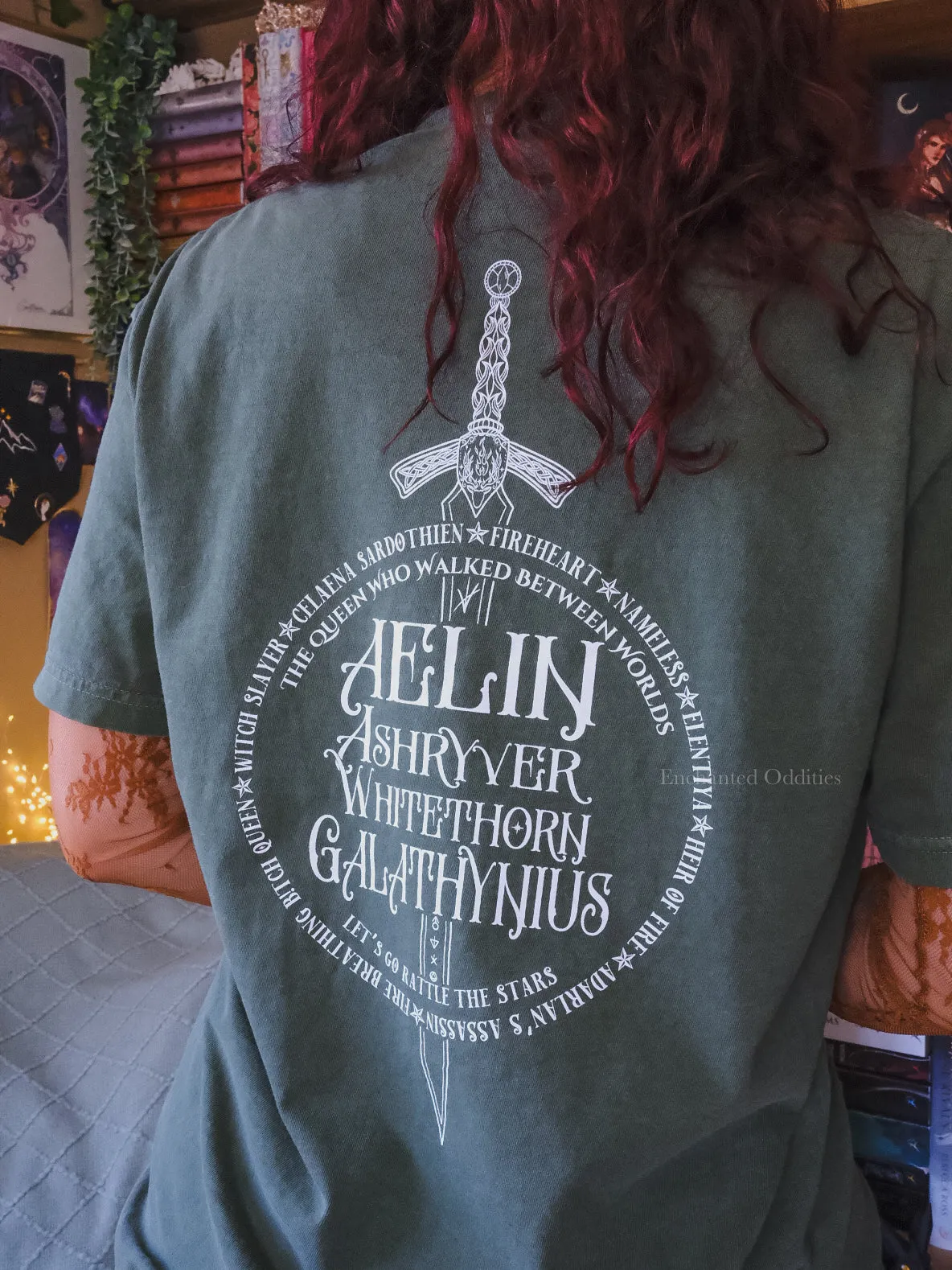 The Queen with Many Names tee sold by Enchanted Oddities product image thumbnail 2
