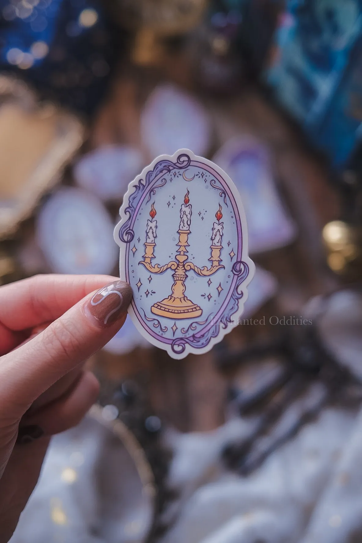 Midnight Reader Sticker Pack sold by Enchanted Oddities product image thumbnail 3