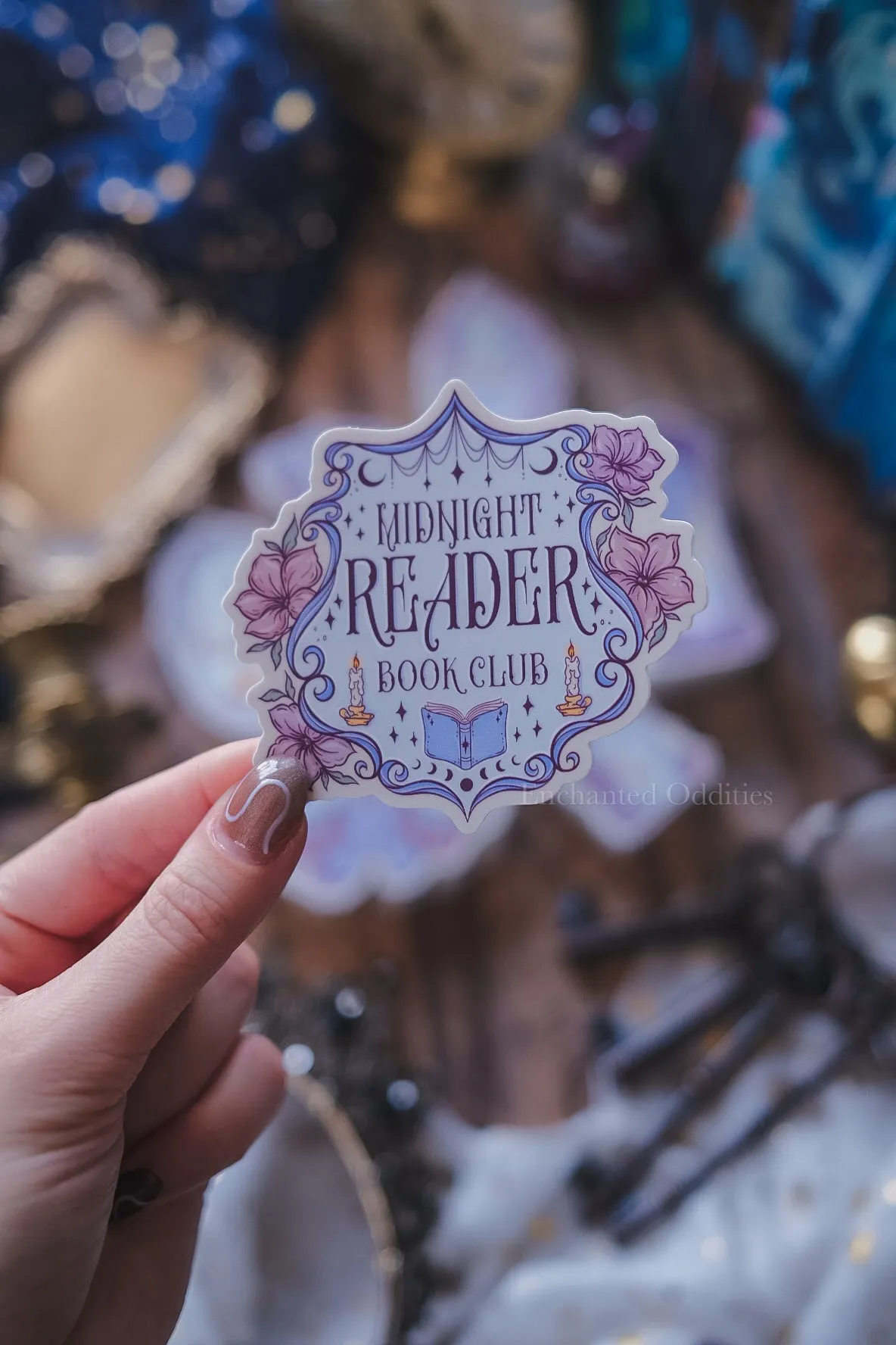 Midnight Reader Sticker Pack sold by Enchanted Oddities product image thumbnail 4