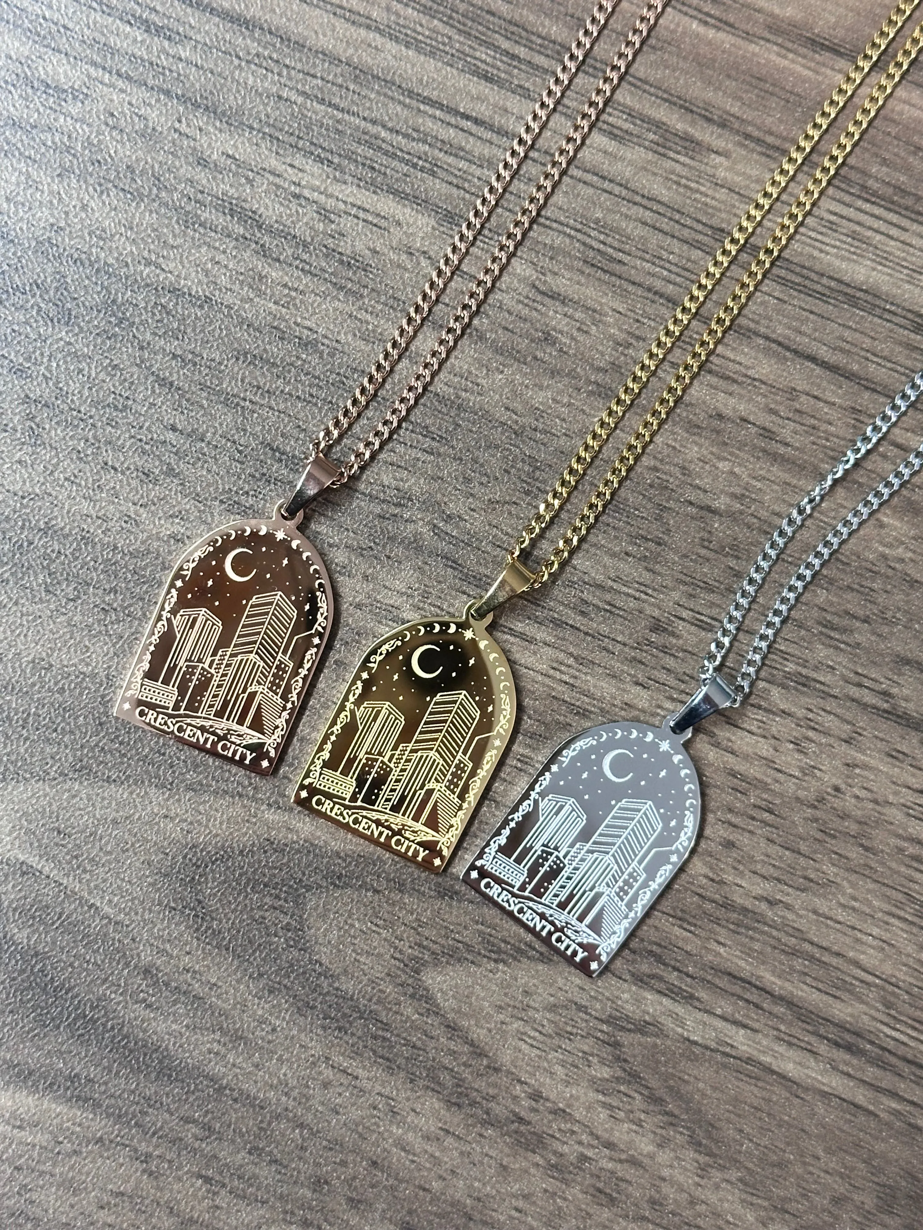 *IMPERFECT* Crescent City Necklace sold by Enchanted Oddities product image thumbnail 2