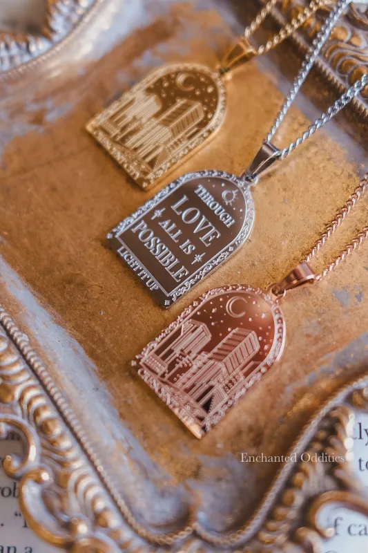 *IMPERFECT* Crescent City Necklace made by Enchanted Oddities