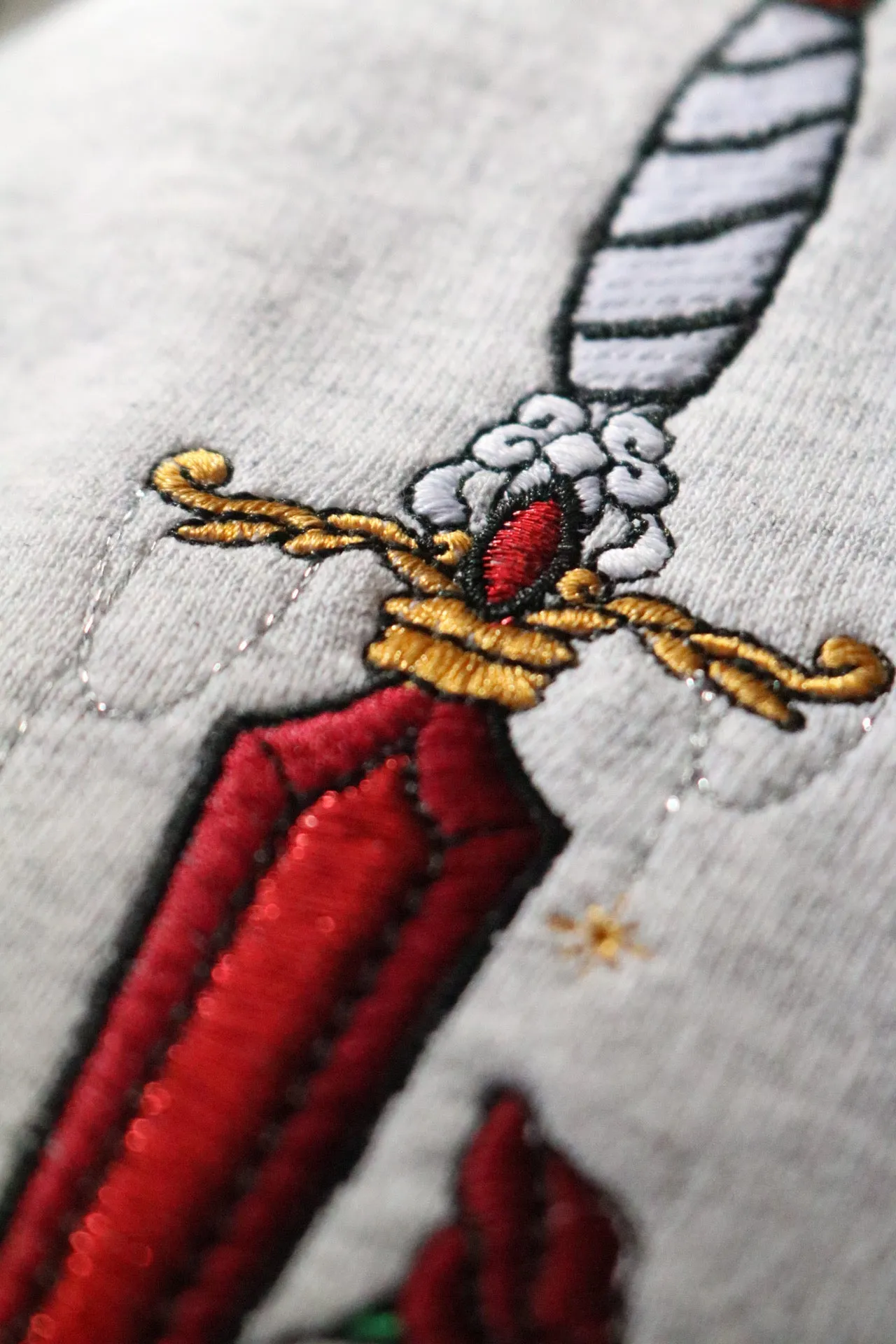 Bloodstone Dagger crewneck sold by Enchanted Oddities product image thumbnail 3