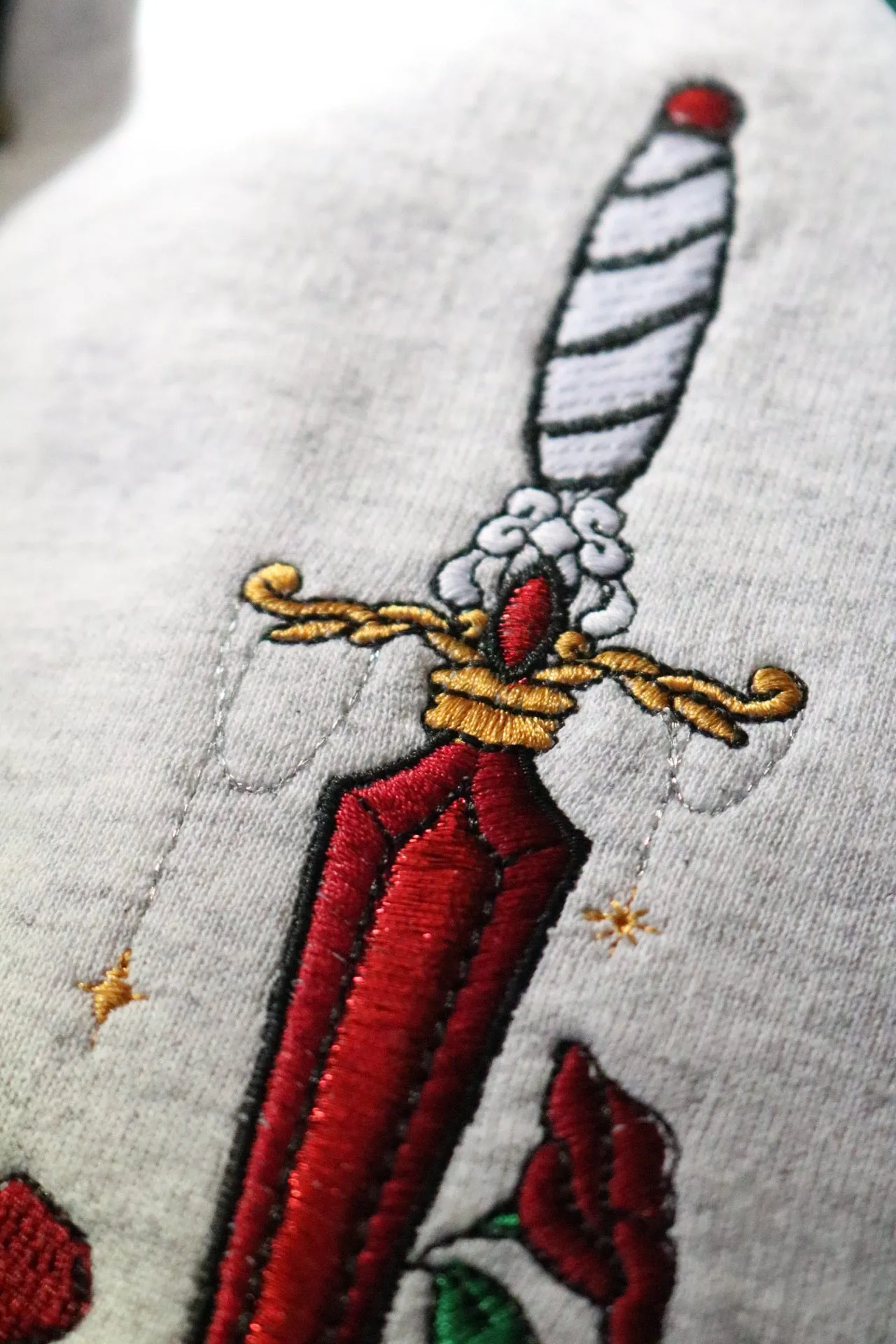Bloodstone Dagger crewneck sold by Enchanted Oddities product image thumbnail 4