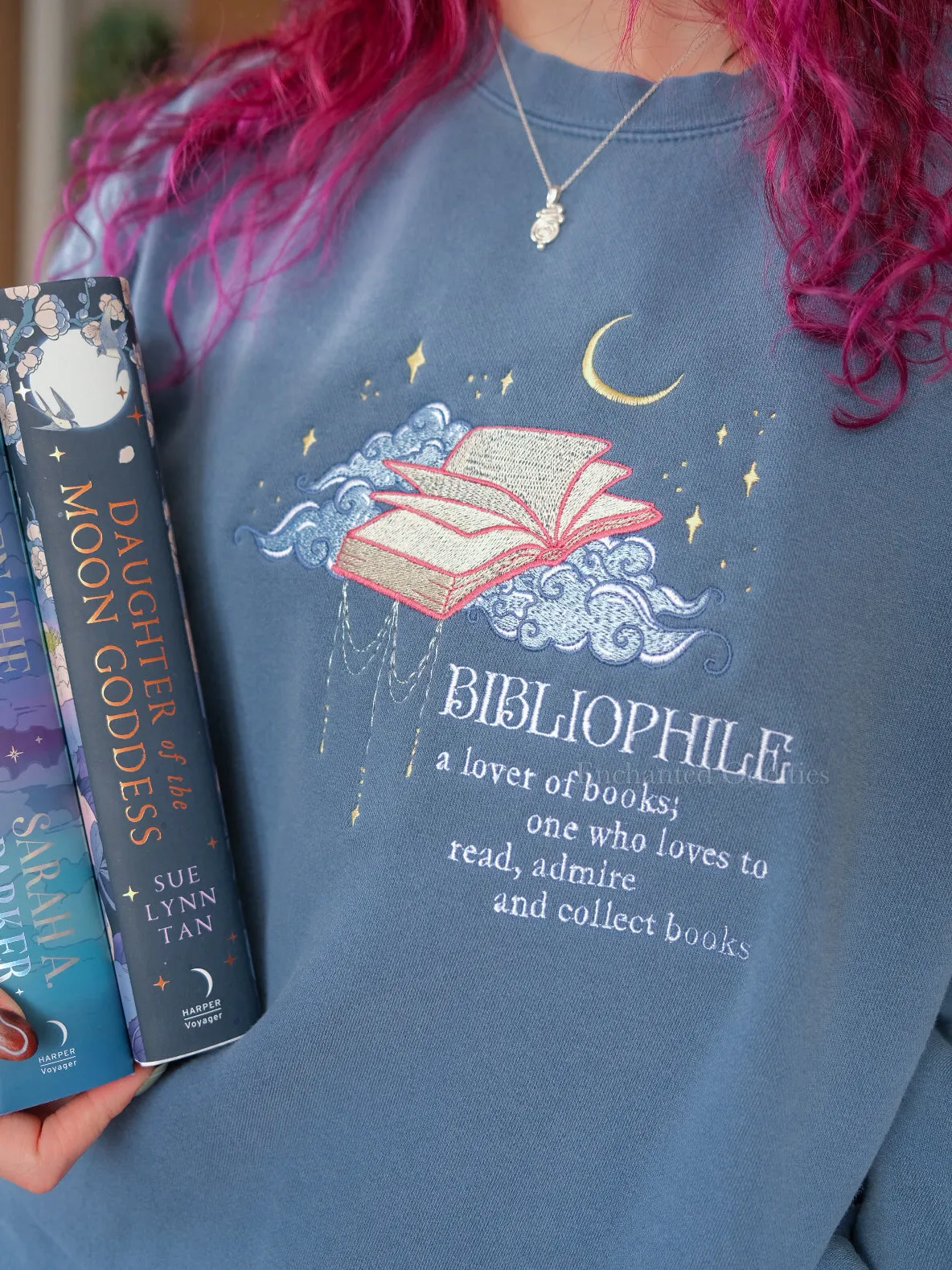 Bibliophile crewneck sold by Enchanted Oddities product image thumbnail 3