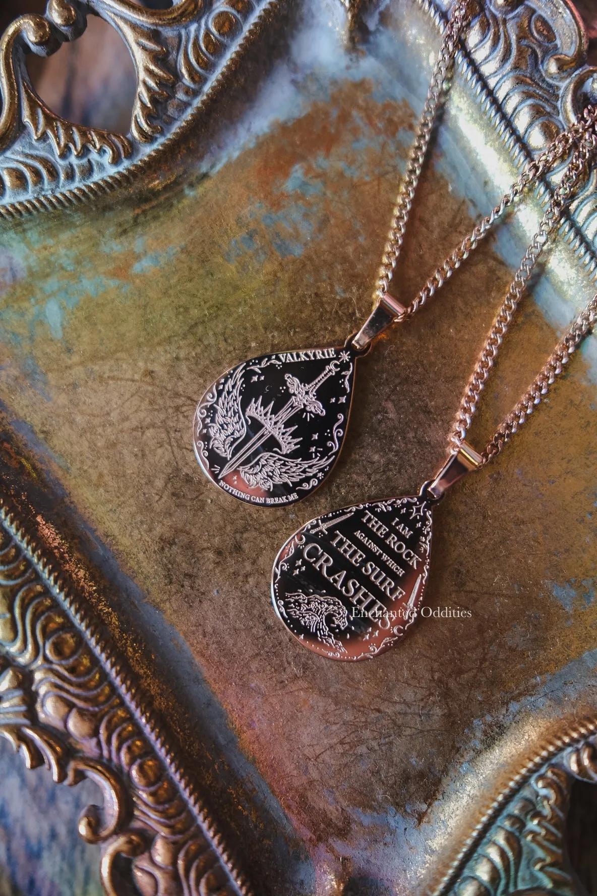 *PRE-ORDER* Valkyrie Necklace sold by Enchanted Oddities product image thumbnail 5