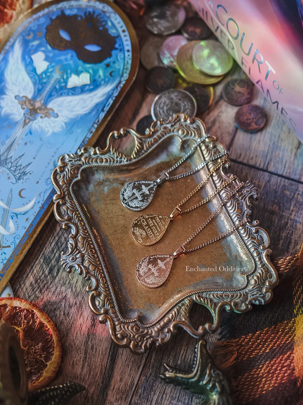 *PRE-ORDER* Valkyrie Necklace sold by Enchanted Oddities product image thumbnail 2
